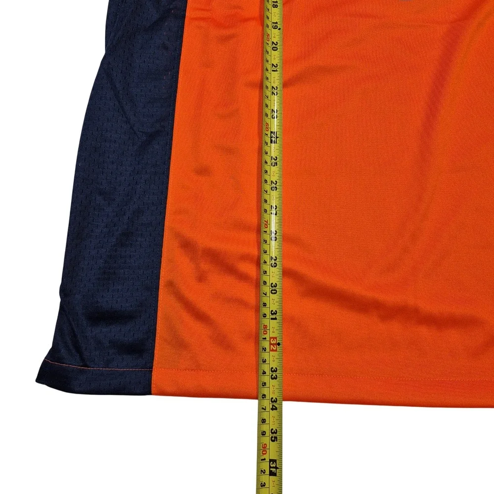 Russell Wilson Denver Broncos Nike Football Game Jersey Men's Size 2XL Orange